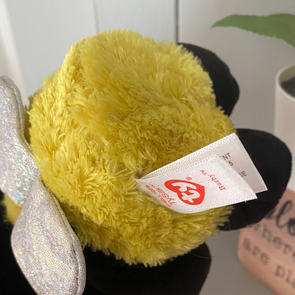 NEW🌈 Ty Beanie Boos Bumble Bee Plush BUZBY spring gifts - Picture 4 of 6